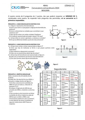 Examen de Biología (ABAU de 2024)