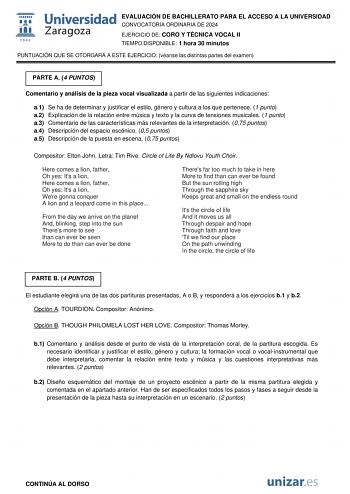 Examen de  (EvAU de 2024)