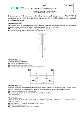 Examen de Tecnología e Ingeniería (ABAU de 2024)